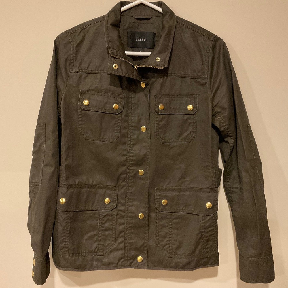 J. Crew - Downtown Field Jacket Mossy Brown Size S